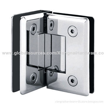 Glass to Glass 90-degree Shower Hinge